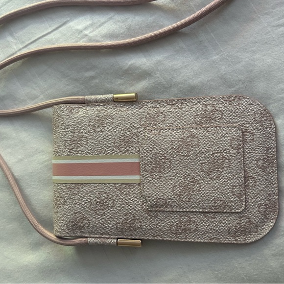 Guess Pink Crossbody Bag with Signature Style - Picture 3 of 3